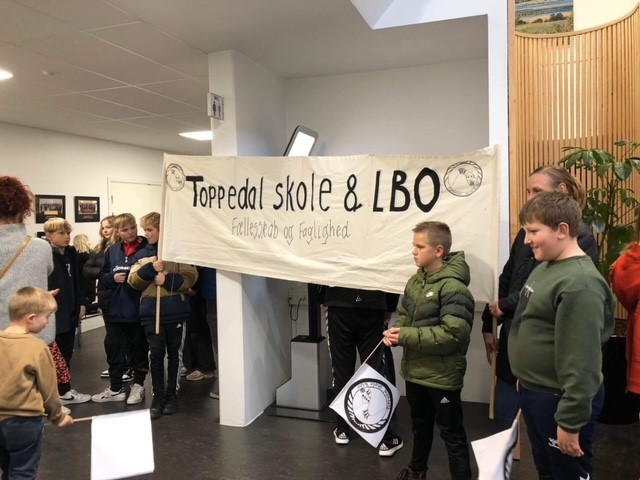 Toppedalskolen til demonstration på vesthimmerland kommune  for ny skole